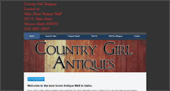 Desktop Screenshot of countrygirlantiques.com